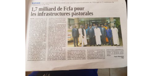 [:fr]1,7 Milliards de Fcfa pour infrastructures pastorales[:en]1[:]